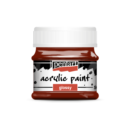 Acrylic paint glossy 50 ml bourdon