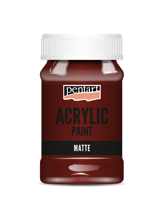 Acrylic paint matte Bourdon