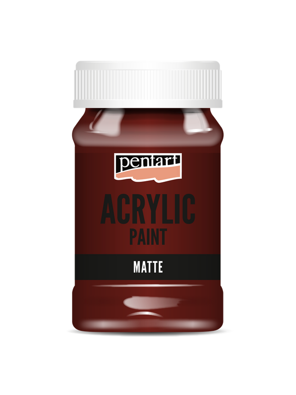 Acrylic paint matte Bourdon