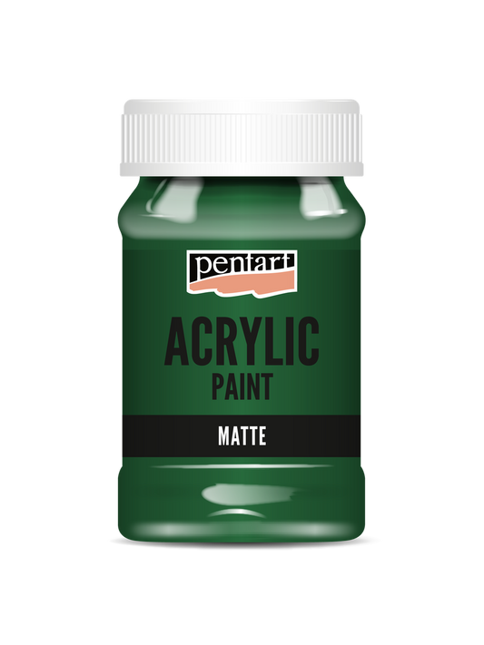Acrylic paint matte Green