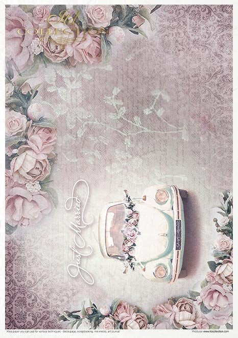 ITD Collection Rice Paper Pack of 11 In Love