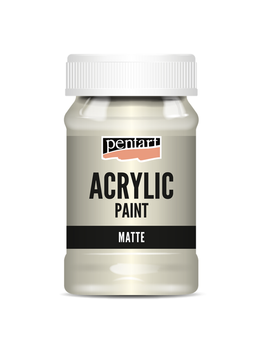 Acrylic paint matte Ivory
