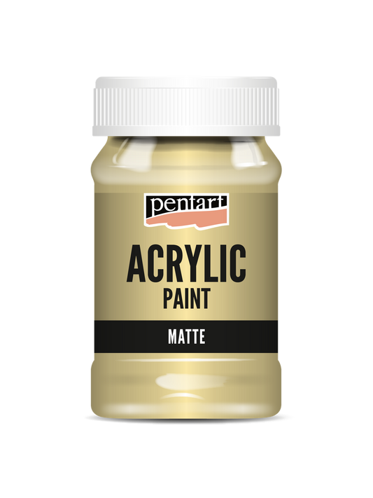 Acrylic paint matte White Coffee