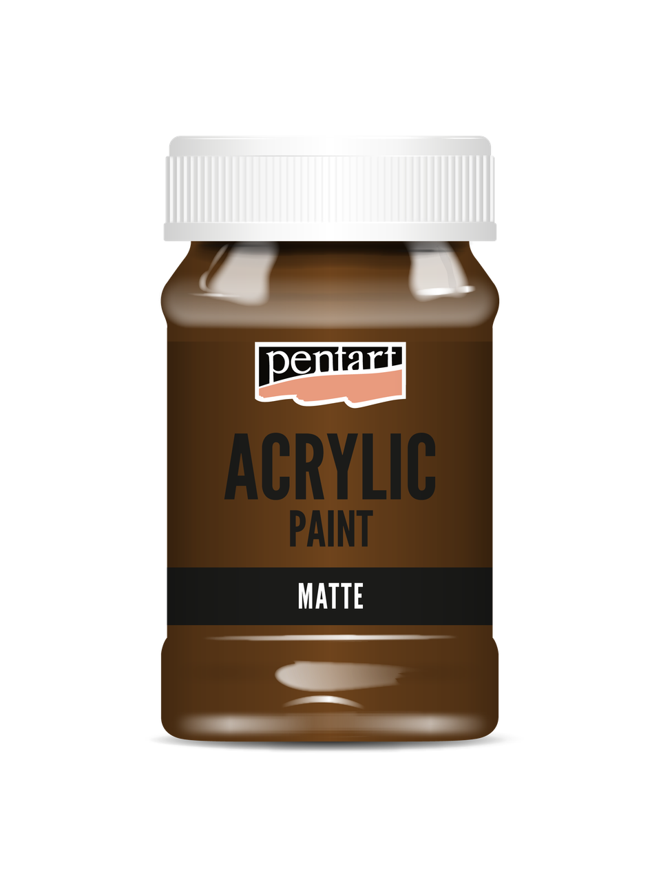 Acrylic paint matte Chestnut
