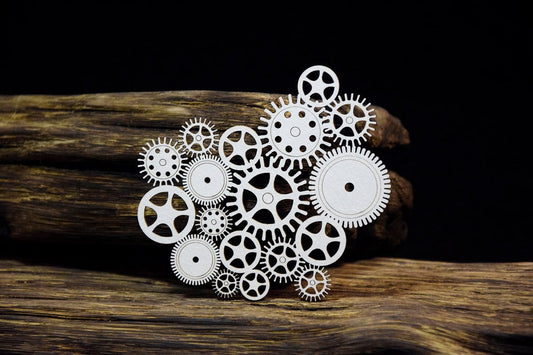 Snipart Industrial Factory - Mechanical heart Chipboards