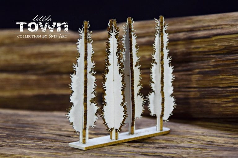 Snipart Little Town - Tiny Cypress Trees
