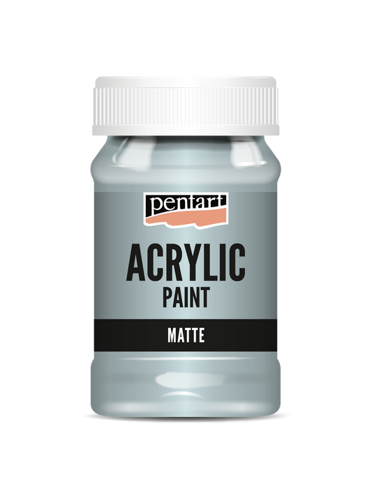 Acrylic paint matte Ice Blue