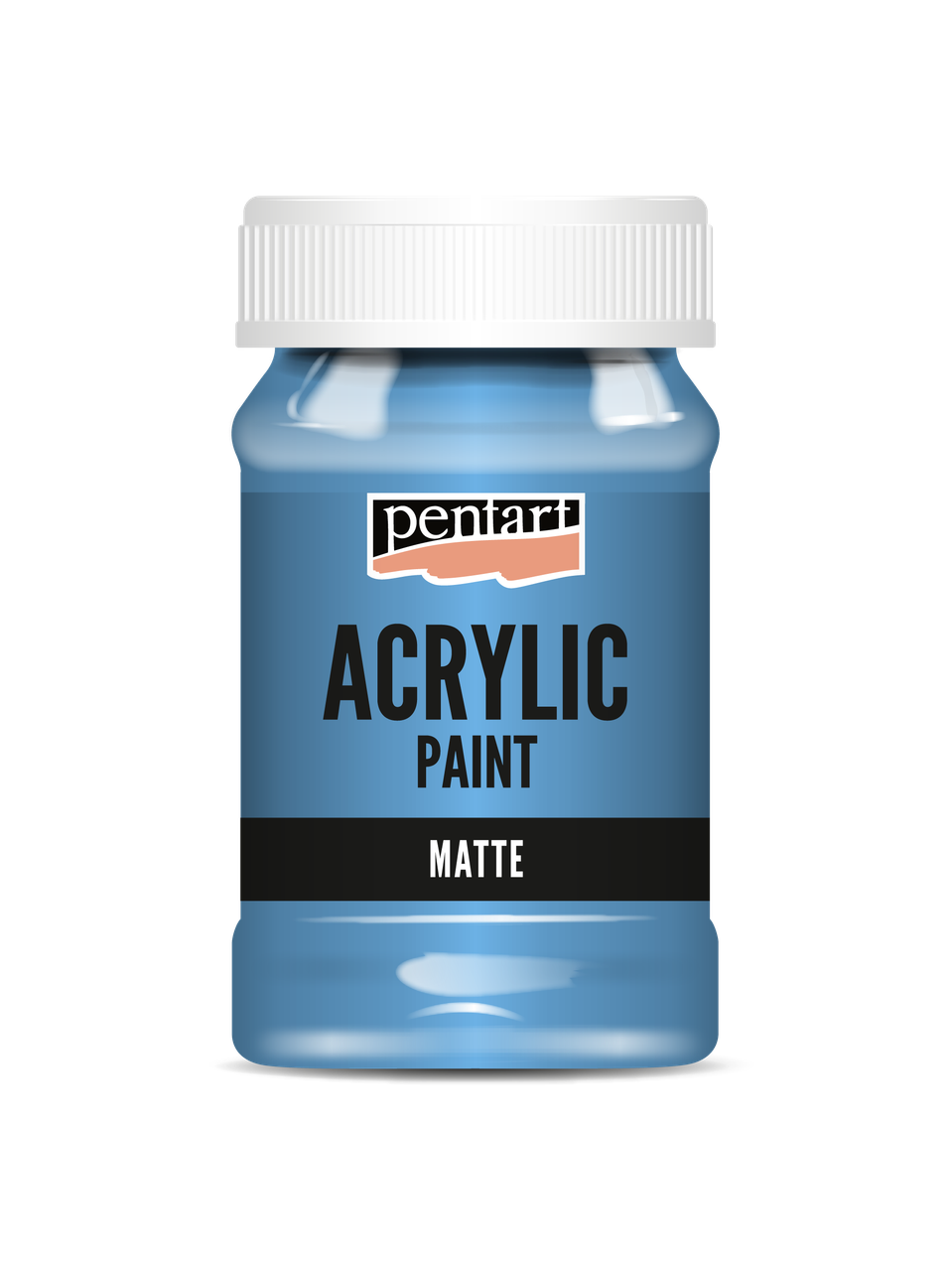 Acrylic paint matte Light Blue