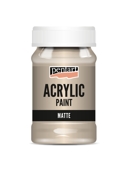 Acrylic paint matte Beige