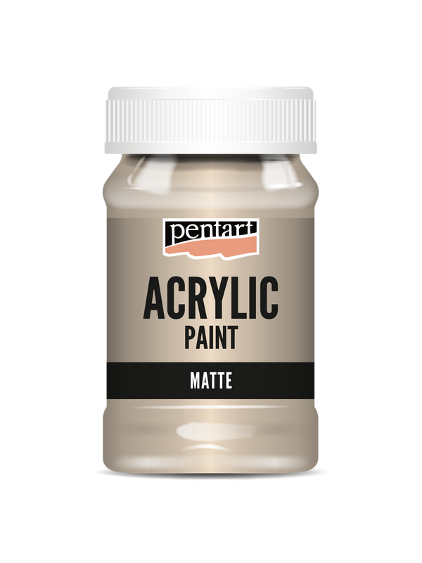 Acrylic paint matte Beige