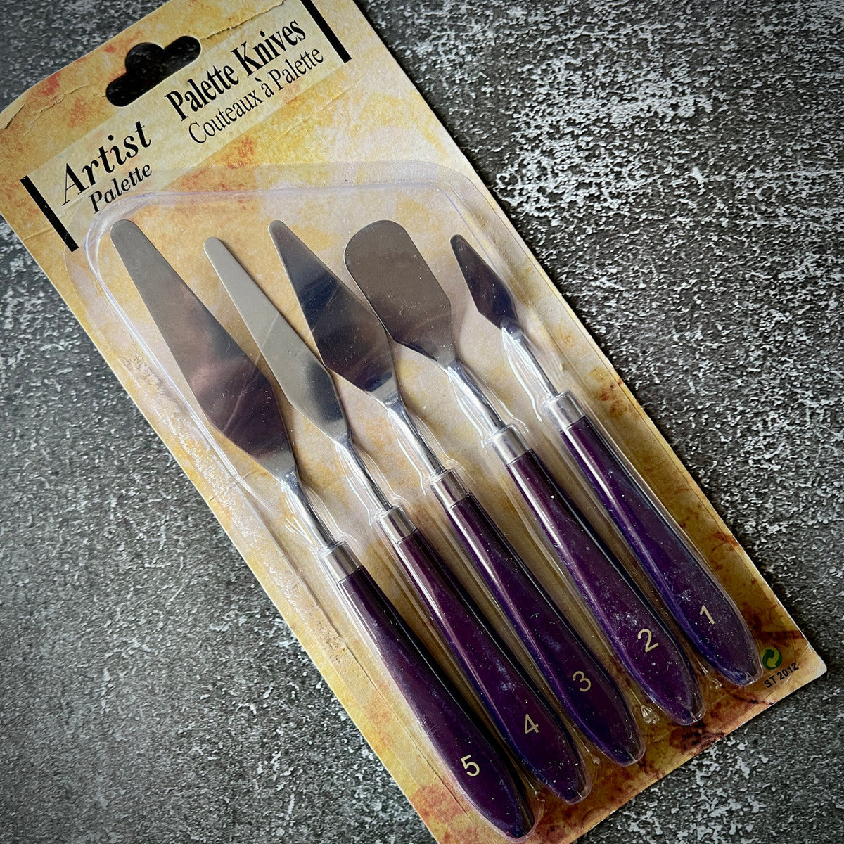 Artist Palette Knives Set of 5