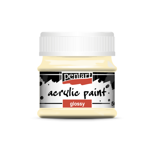 Acrylic paint glossy 50 ml beige