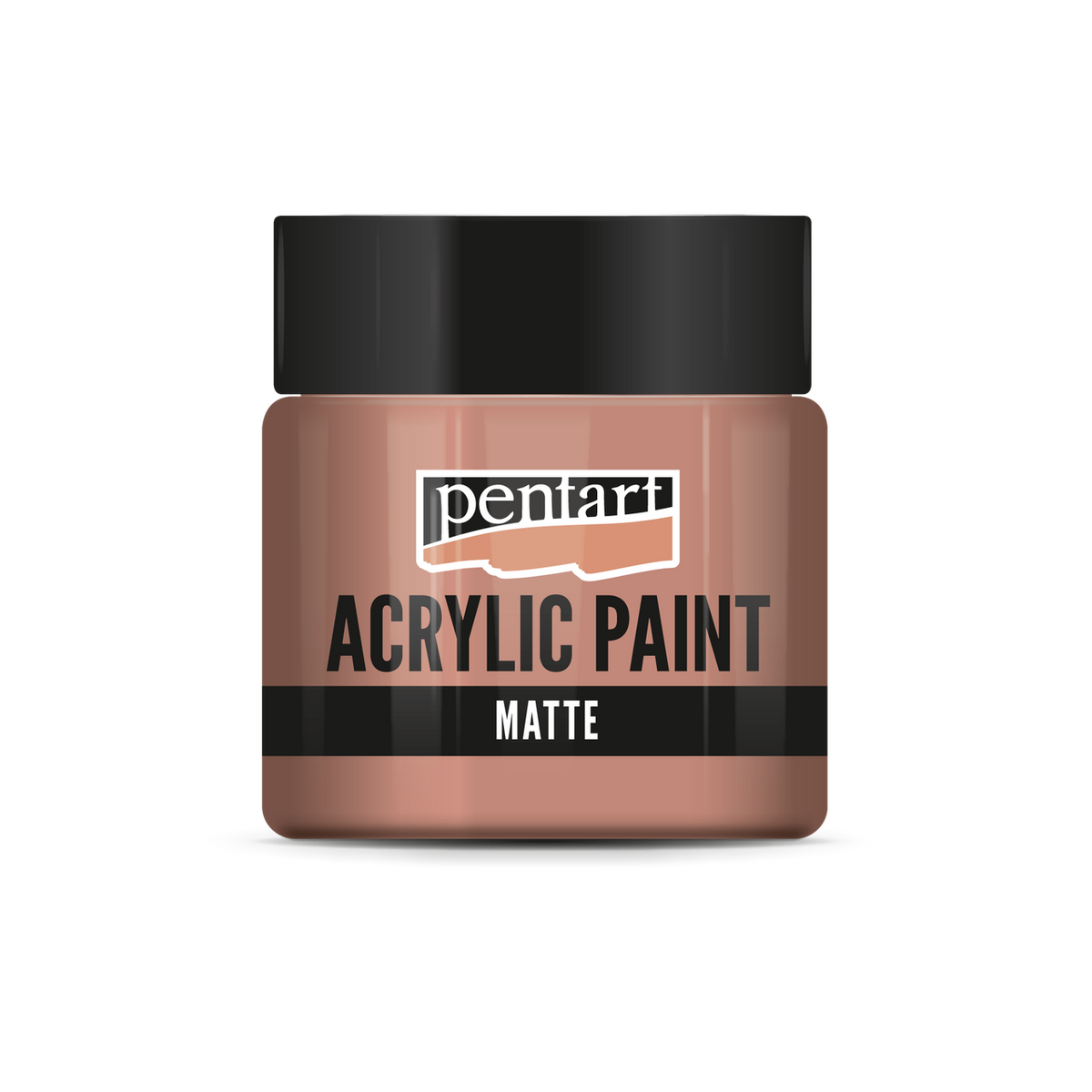 Acrylic paint matte Coral
