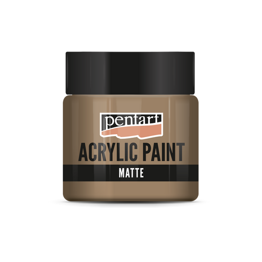 Acrylic paint matte Mars Brown