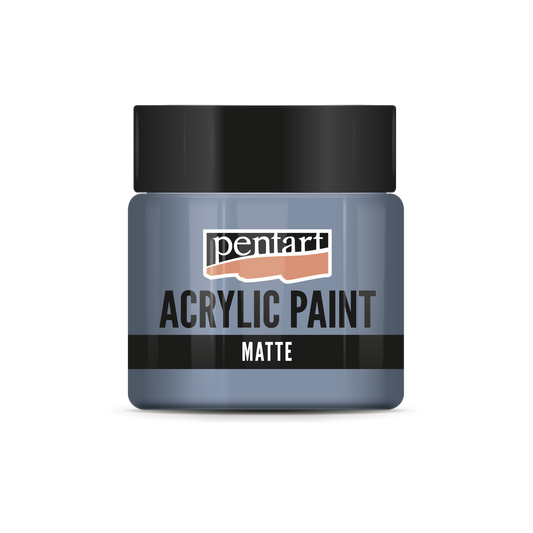 Acrylic paint matte Vintage Blue