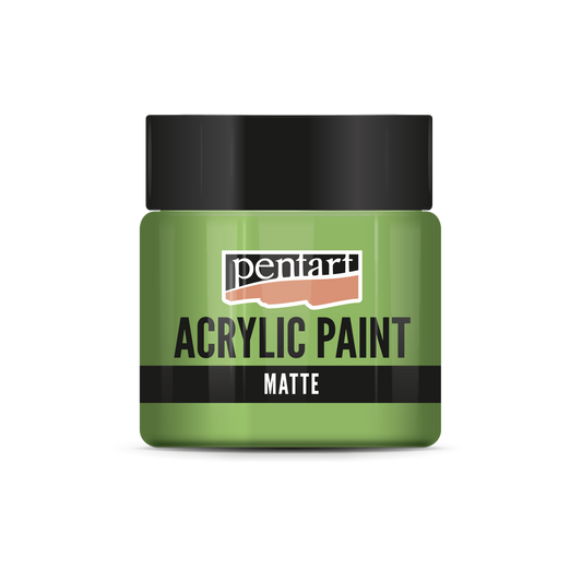 Acrylic paint matte Leaf Green