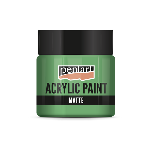 Acrylic paint matte Parrot Green