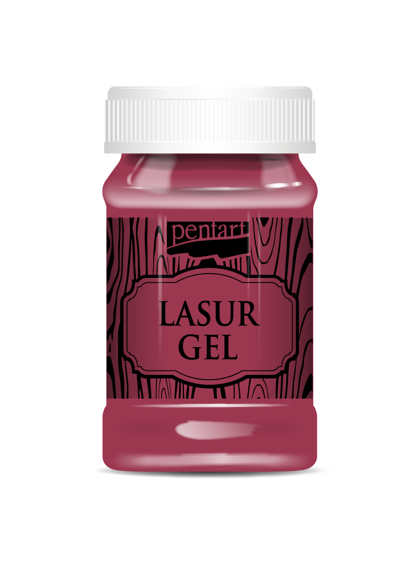 Lasur gel 100 ml red