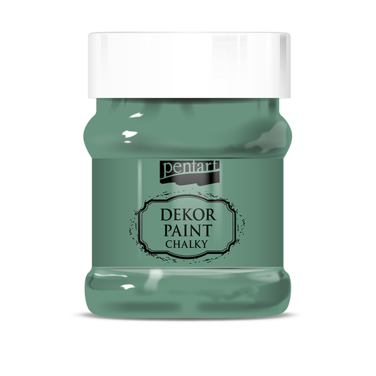 Dekor paint chalky 230 ml turquoise-green