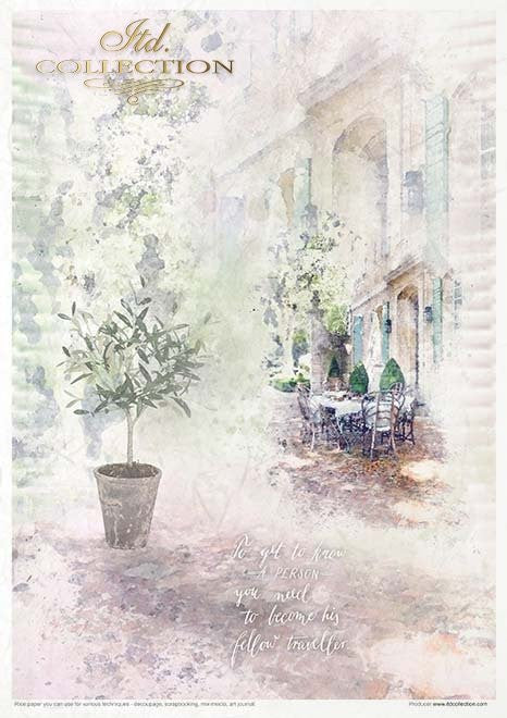 ITD Collection Rice Paper Pack of 11 Garden of Dreams
