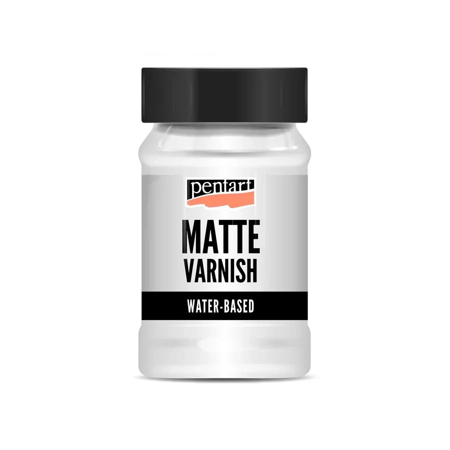 Matte varnish, water based