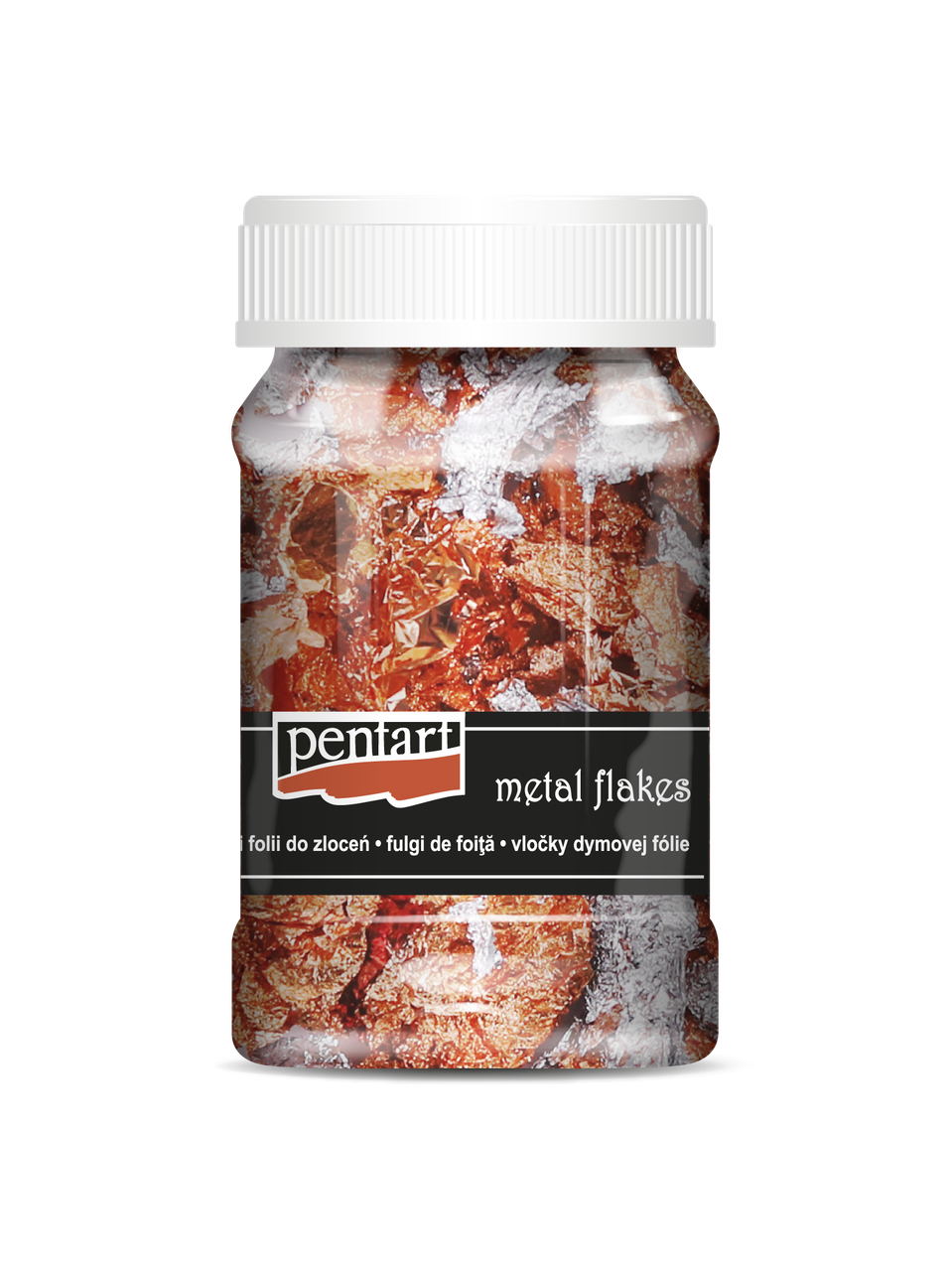 Pentart 100 ML  Metal Flakes
