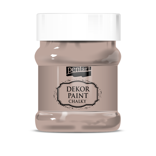Dekor paint chalky 230 ml vintage brown