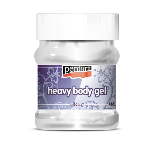 Heavy body gel glossy -transparent- 230 ml