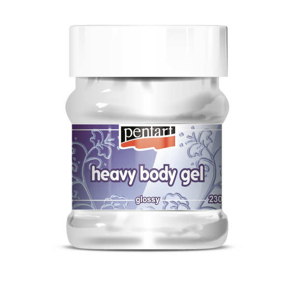 Heavy body gel glossy -transparent