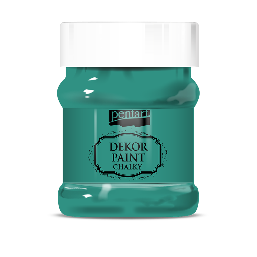 Dekor paint chalky 230 ml juniper green
