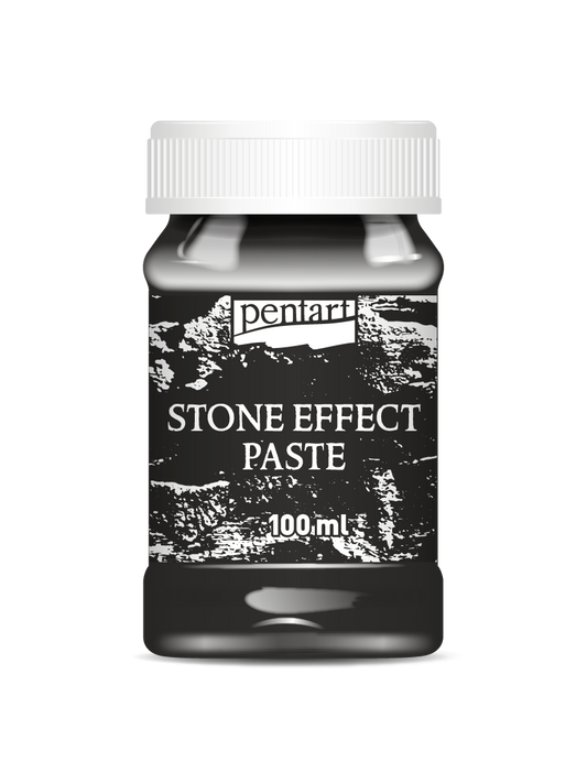 Stone effect paste 100 ml antharacite