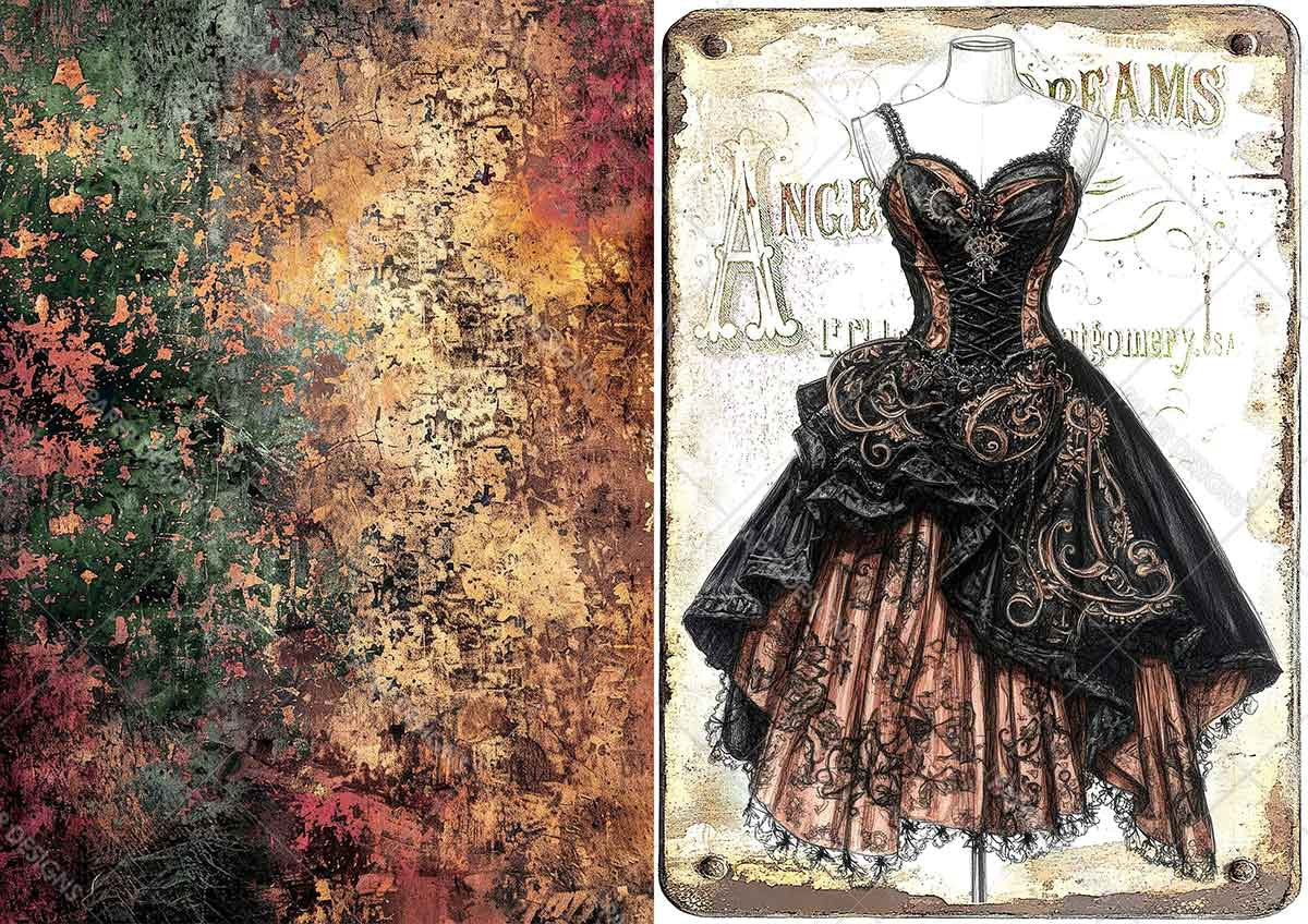 Paper Designs Steampunk Age Collection Vellum Paper Kit