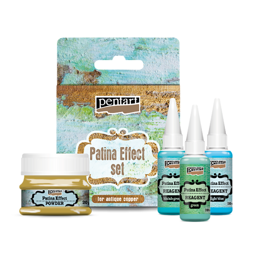 Patina Effect Set, 4 pc Natural Patina