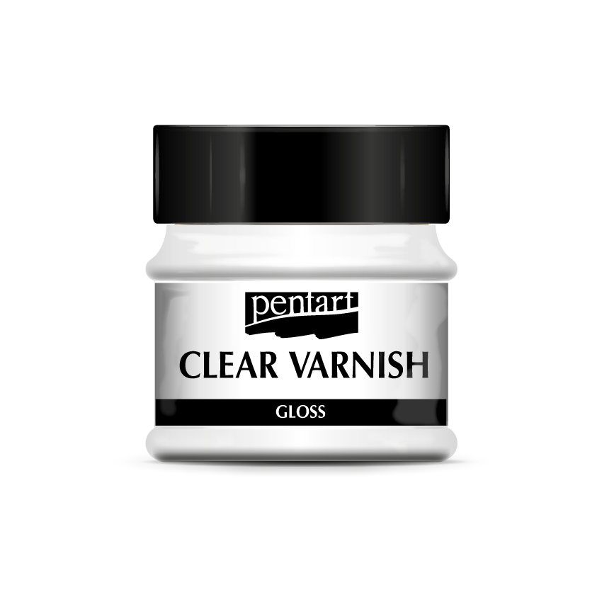 Clear varnish solvent-based gloss 50 ml