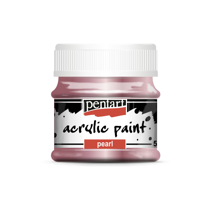 Acrylic paint pearl 50 ml violet