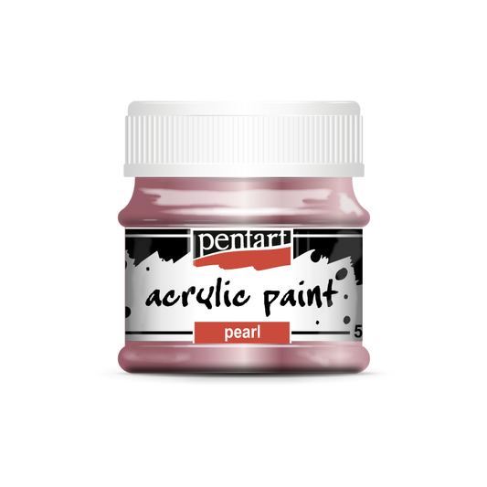 Acrylic paint pearl 50 ml violet
