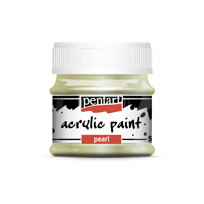 Acrylic paint pearl 50 ml green