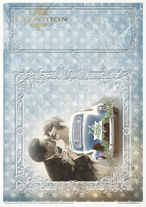 ITD Collection Rice Paper Pack of 11 In Love