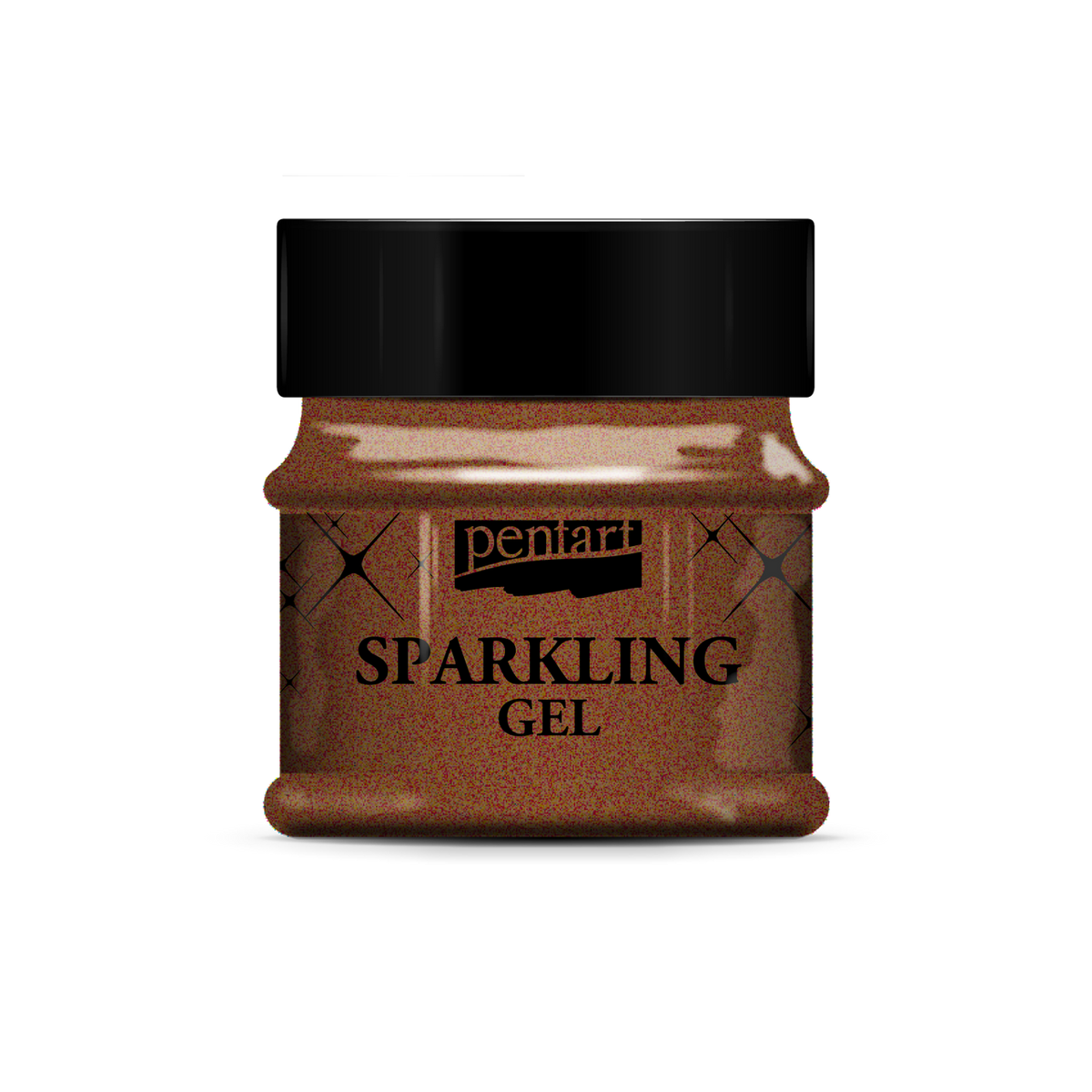 Sparkling gel 50 ml brown gold
