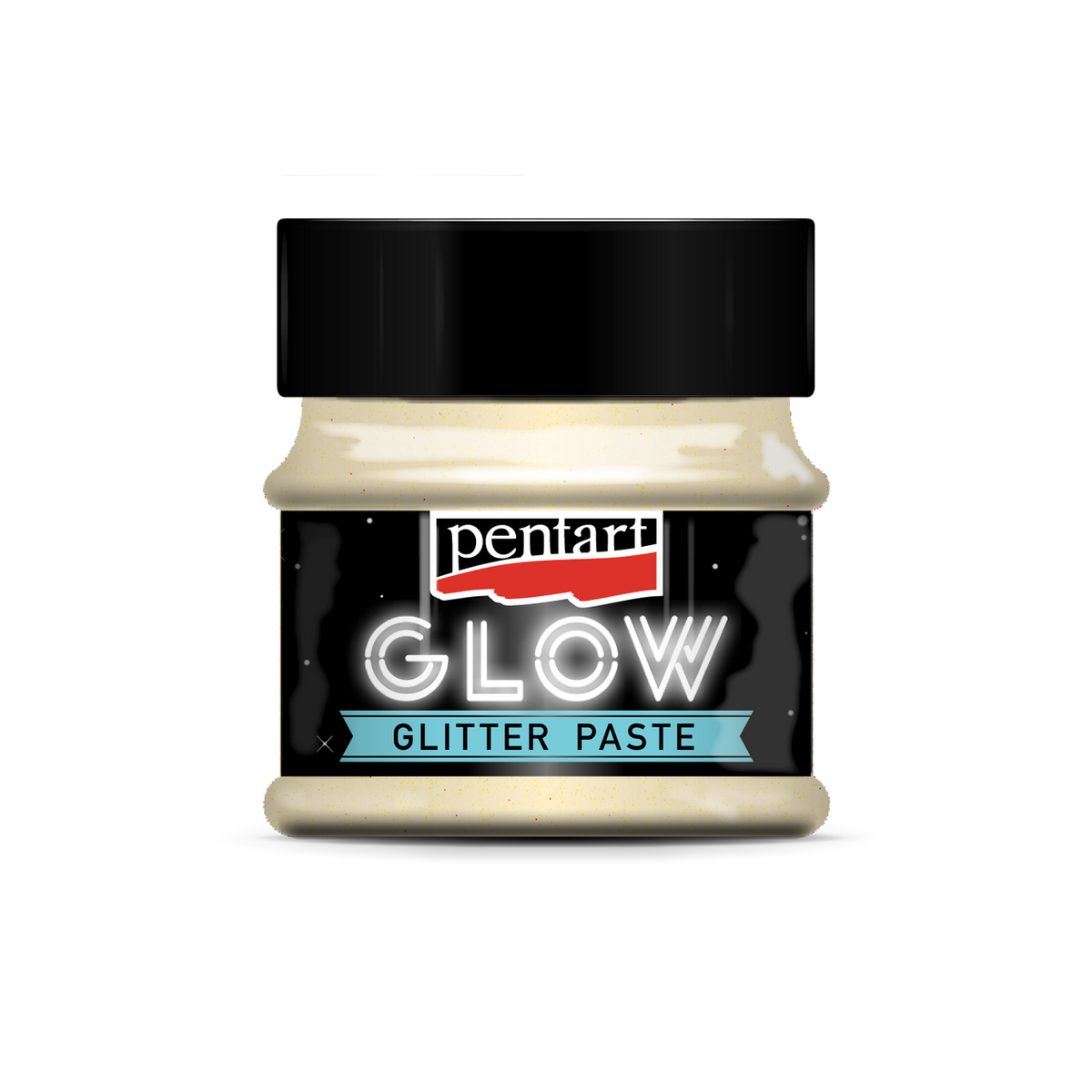 Pentart Glow glitter gel 50 ml gold