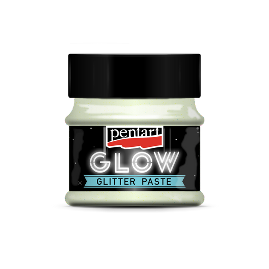 Pentart Glow glitter gel 50 ml rainbow blue