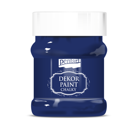 Dekor paint chalky 230 ml blue