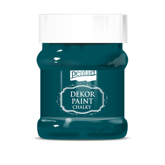 Dekor paint chalky 230 ml emerald