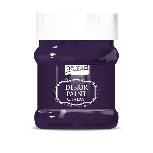 Dekor paint chalky 230 ml bishop purple