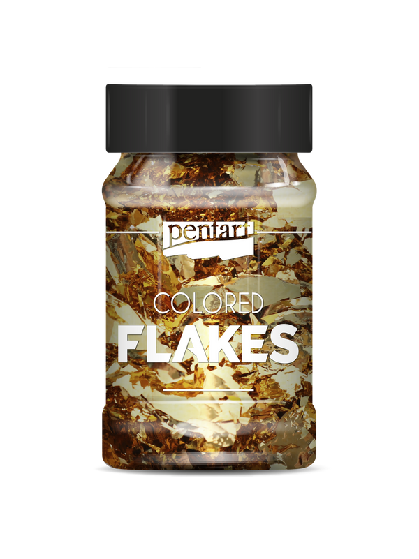 Colored foil flakes min. 1 g