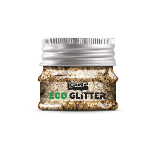 Eco Glitter rose gold, confetti  min. 15 g