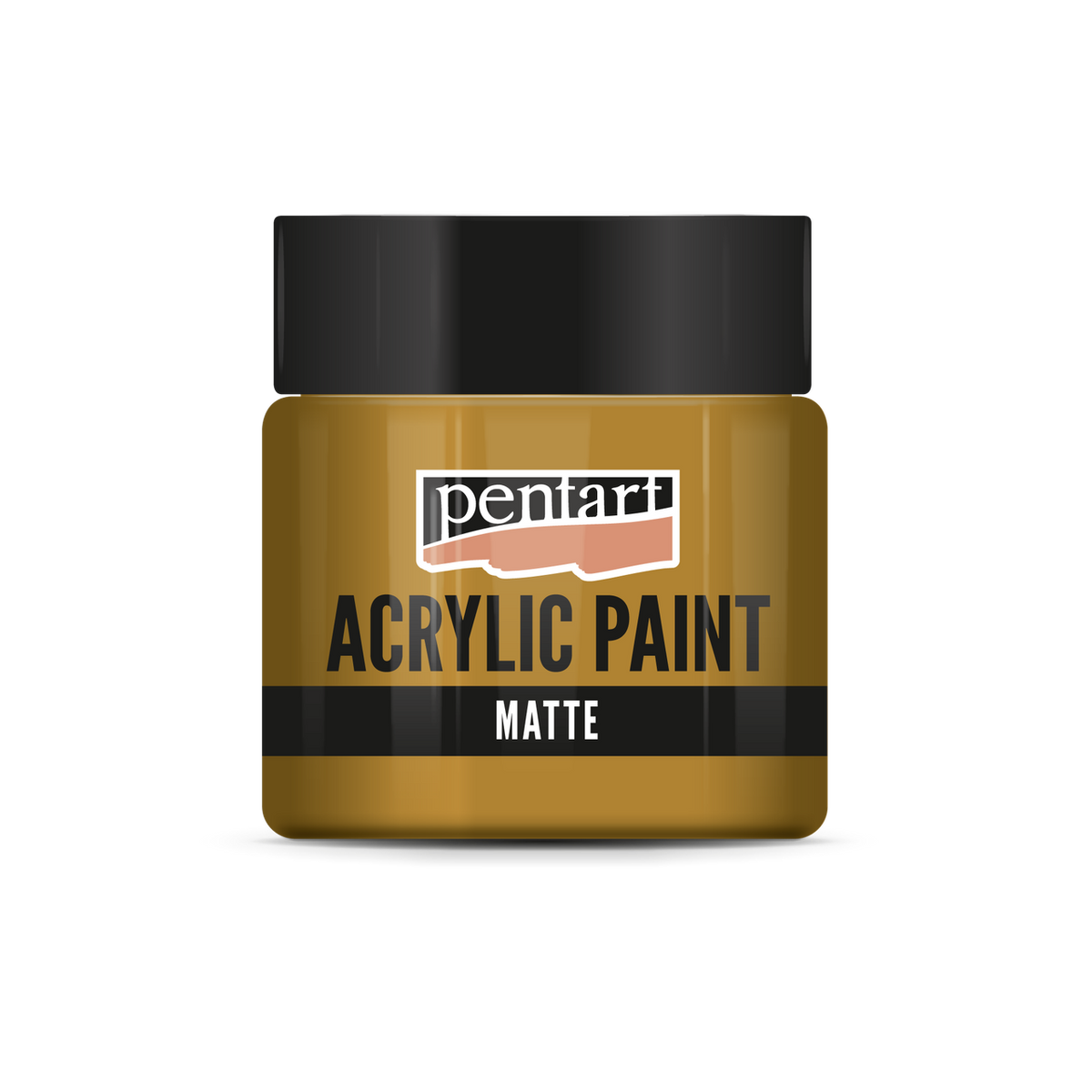 Acrylic paint matte Yellow-red Clay