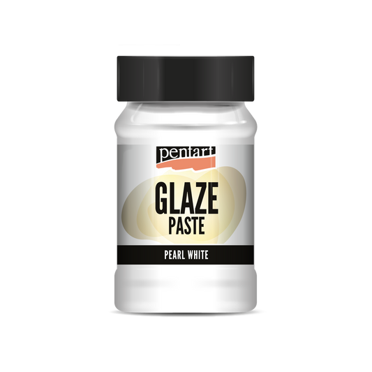 Pentart Glaze paste 100 ml pearl white