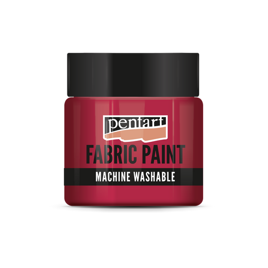 Fabric paint 50 ml carmine