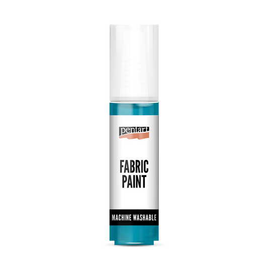 Fabric paint 20 ml turquoise blue